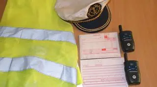 Wyposażenie fałszywych policjantów