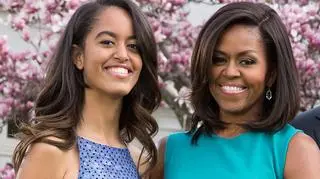 Malia to starsza córka Baracka Obamy. Na zdjęciu z mamą, Michelle 