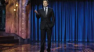 Jimmy Fallon jako gospodarz telewizyjnego show "Late Night with Jimmy Fallon"