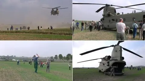 "Amerykanie to sensacja", "ludzi więcej niż w kościele". Mieszkańcy wsi o lądowaniu US Army