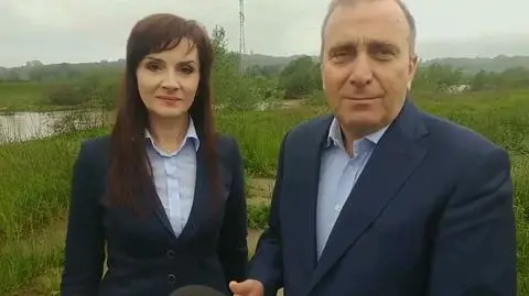 Grzegorz Schetyna tłumaczy udział w nagraniu posłanki Joanny Frydrych 