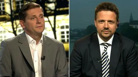 Gośćmi "Faktów po Faktach" byli Bartosz Kownacki i Rafał Trzaskowski