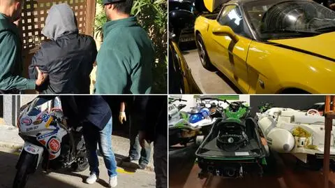 Gang wyspecjalizował się w kradzieżach luksosowych pojazdów