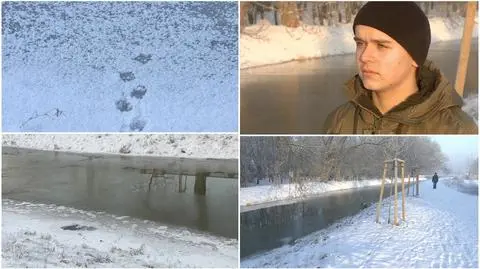 Chciał ratować psa, sam zaczął się topić. Uratował go 16-latek