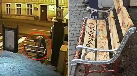 Pod muzeum w Międzychodzie ktoś podrzuca zdobione ławki