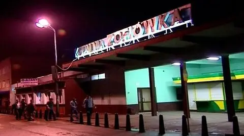 Ewakuacja załogi kopalni "Zofiówka"