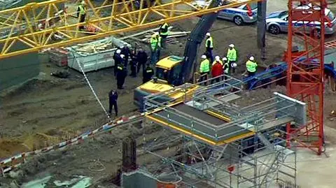 Tragiczny wypadek na budowie Stadionu Narodowego