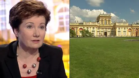 Prezydent tłumaczyła się z zamieszania w Wilanowie