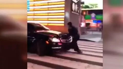 Potrącił policjanta w samym sercu Nowego Jorku