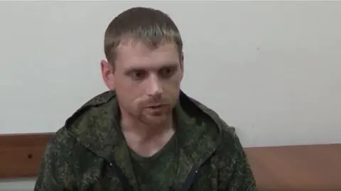 Rosyjski major Władimir Starkow. Na nagraniu pomoc humanitarna dla żołnierzy w obwodzie ługańskim