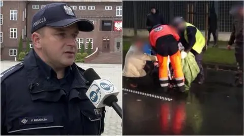 Słupsk: Policjant po służbie pomógł pieszej