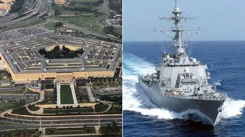 Pentagon informuje o operacji powietrznej w związku z zamachem na okręt amerykańskiej marynarki wojennej w 2000 roku