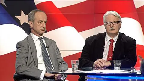 Janusz Reiter i Witold Waszczykowski w "Faktach po Faktach" 
