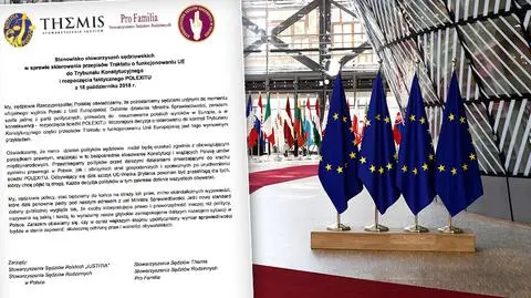 List od stowarzyszeń sędziów w sprawie wniosku Ziobry i polexitu