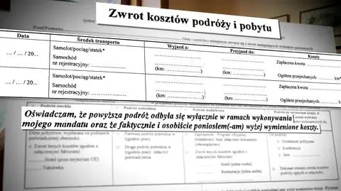 Taki dokument wypełniają europosłowie 