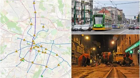 Poznań wyremontuje torowiska. Remonty w całym mieście
