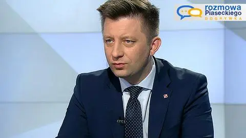 Szef kancelarii premiera Michał Dworczyk w dogrywce "Rozmow Piaseckiego" w tvn24.pl