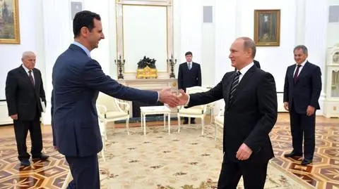 Rosjanie atakują w Syrii. Asad spotkał się z Putinem