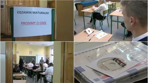 Piszą maturę jeszcze raz, wcześniej nauczyciele pomylili płyty