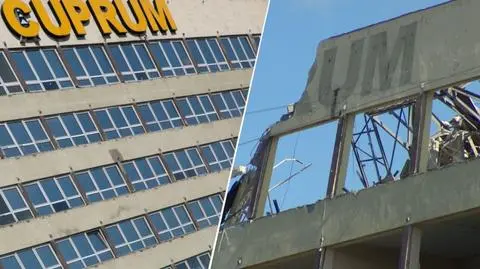 Wrocław: wyburzanie budynku Cuprum