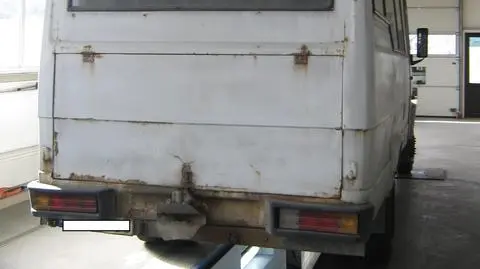 Bez hamulców, ciekło wszystko, nawet paliwo