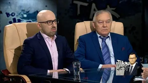 prof. Ireneusz Krzemiński i Krzysztof Łapiński w Tak jest