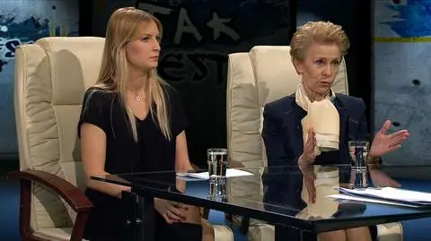 Klaudia Podkalicka i Iwona Śledzińska-Katarasińska w Tak Jest