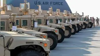 Ukraina dostała amerykańskie humvee