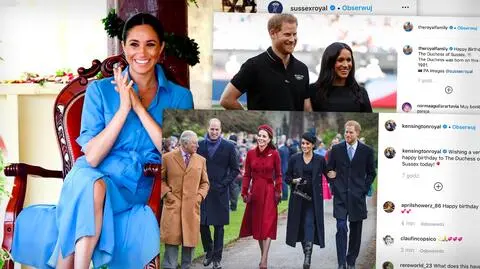 Meghan Markle kończy 38 lat. Życzenia od rodziny królewskiej