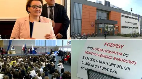Kontrowersyjna "pozytywna podstawówka". W tle Smoleńsk i polityka