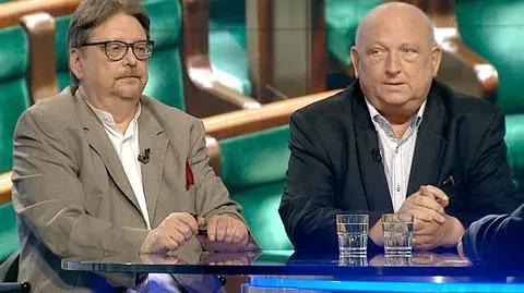 Andrzej Urbański i Józef Oleksy w "Faktach po Faktach"