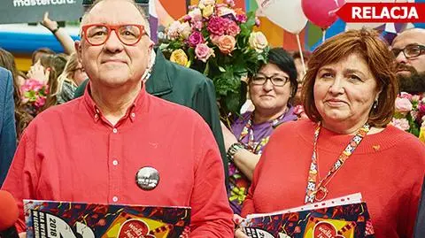 Jurek Owsiak z żoną podsumowali 26