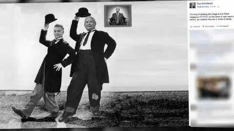 Guy Verhofstadt publikuje zdjęcie Kaczyńskiego i Orbana