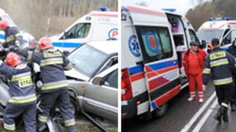 Czołówka. Trzy osoby ranne, w tym dziecko
