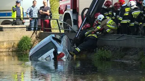 Wjechali do rzeki, nie żyją