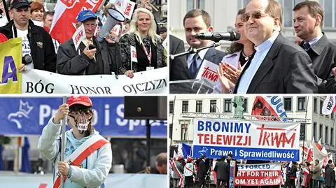 "Tak rozpoczął się faszyzm". Zwolennicy TV Trwam w kagańcach