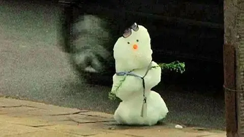 Tony śniegu w centrum stolicy