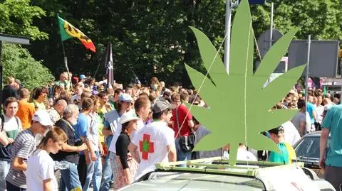 Marsz Wyzwolenia Konopi zakorkuje Wrocław
