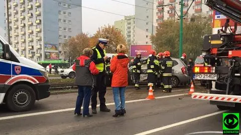 Do wypadku doszło na ulicy Hetmańskiej w Poznaniu