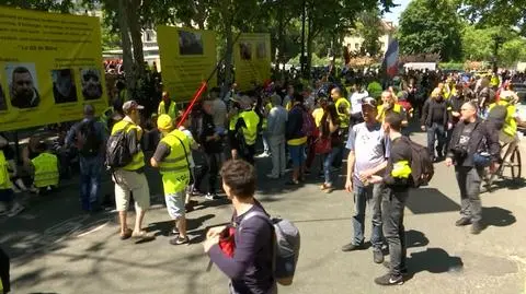 29. protest żółtych kamizelek. Frekwencja coraz niższa