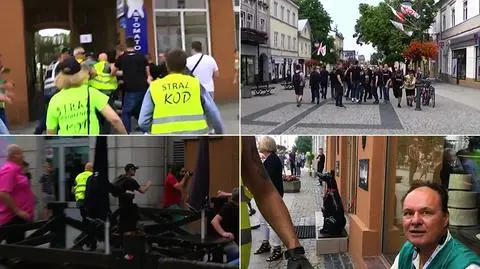 Beata Mazurek o bójce na manifestacji Komitetu Obrony Demokracji w Radomiu
