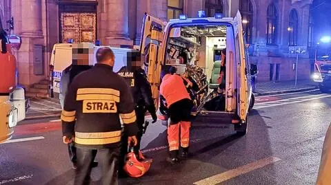 Próbę zrobienia selfie przypłacił upadkiem