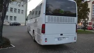 Autokar nie został dopuszczony do dalszej jazdy