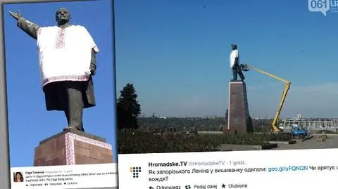 Lepiej oswoić niż zniszczyć? Artysta chce "zawalczyć" o pomnik Lenina