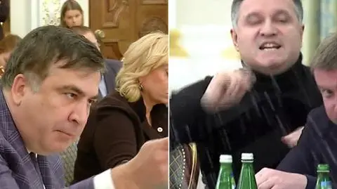 Szef MSW Ukrainy chlusnął wodą w twarz gubernatorowi odeskiemu