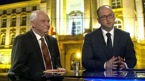 Janusz Zemke i Adam Bielan w "Faktach po Faktach"