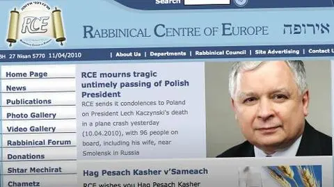 Rabini opłakują Lecha Kaczyńskiego