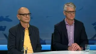 Gośćmi "Horyzontu" byli Dariusz Rosiak oraz Jan Cieński