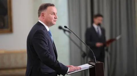 Andrzej Duda i Jacek Czaputowicz na spotkaniu z ambasadorami RP