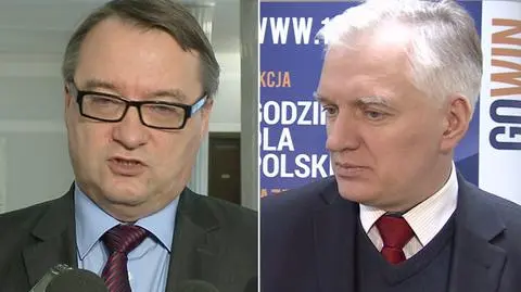 Biernacki broni prac rządu nad ustawą o przestępcach. Gowin: niekończące się konsultacje i ordynarna fuszerka 